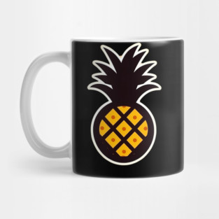 Simple Pineapple, Love Fruits Mug