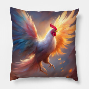 The Coop Caper Pillow