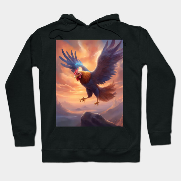 of all things chicken Hoodie by animegirlnft