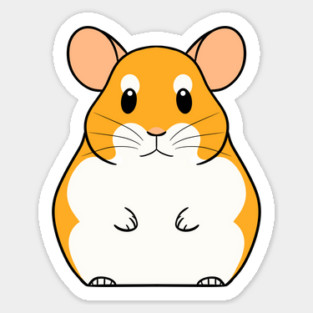 Robo Dwarf Hamster Sticker