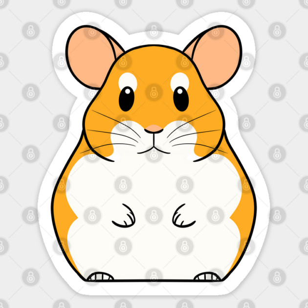 Robo Dwarf Hamster Sticker by DeguArts