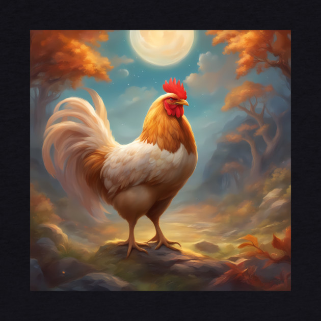 delectable world of chicken by animegirlnft