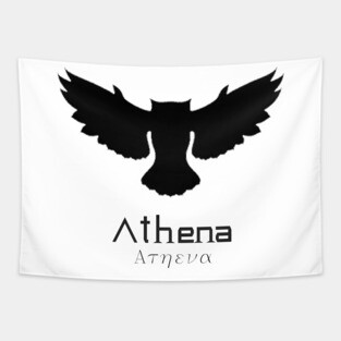 Minimalist Athena Tapestry
