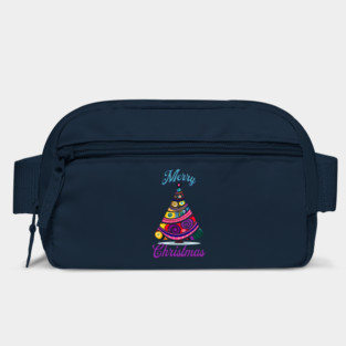Merry Christmas Abstract Tree design Bag