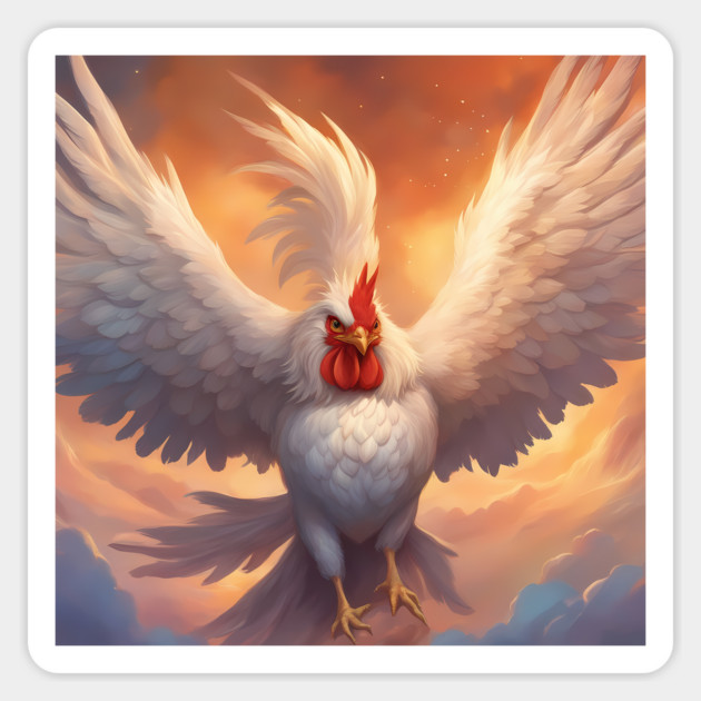 Feathered Delights Magnet by animegirlnft