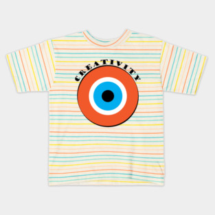 Evil Eye, Creativity Kids T-Shirt