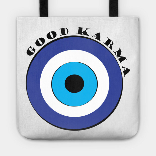 Evil Eye, Good Karma Tote by DickinsonDesign