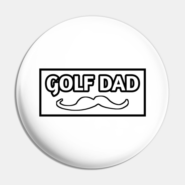 Golf dad , Gift for golf players Pin by BlackMeme94