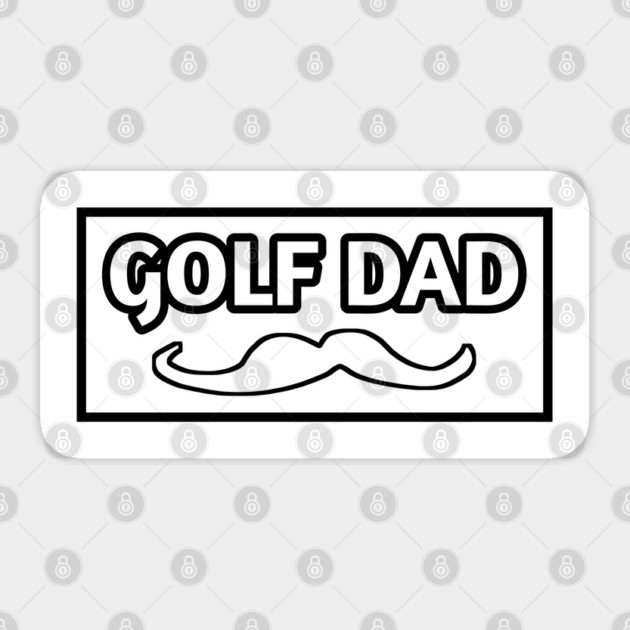 Golf dad , Gift for golf players Sticker by BlackMeme94
