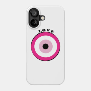 Evil Eye, Love Phone Case