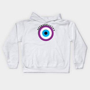 Evil Eye, Spirituality Kids Hoodie
