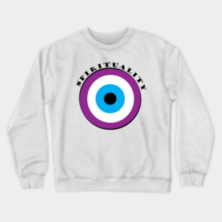 Evil Eye, Spirituality Crewneck Sweatshirt