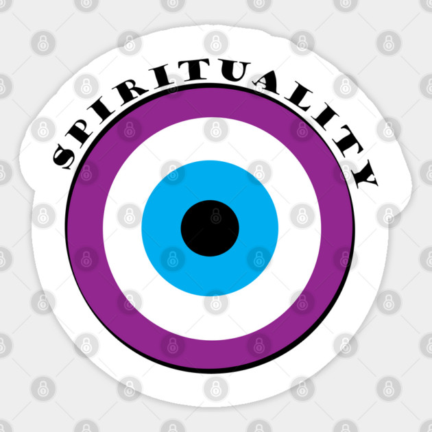 Evil Eye, Spirituality Sticker by DickinsonDesign