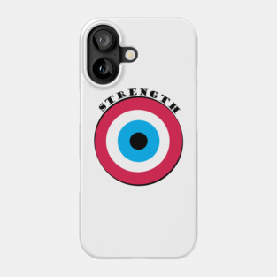 Evil Eye, Strength Phone Case