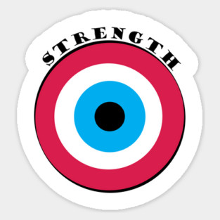 Evil Eye, Strength Sticker