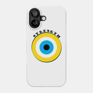 Evil Eye, Strength Phone Case