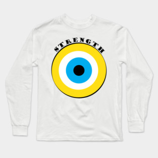 Evil Eye, Strength Long Sleeve T-Shirt