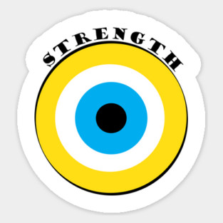 Evil Eye, Strength Sticker