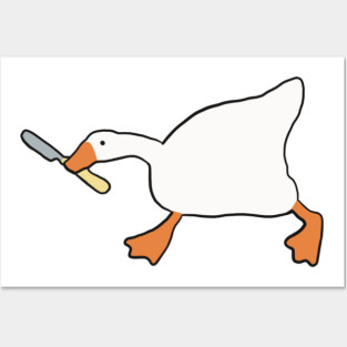 Silly goose Posters and Art