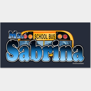 School Bus Driver Sabrina Posters and Art