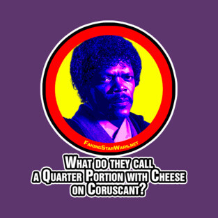 Quarter Portion with Cheese T-Shirt