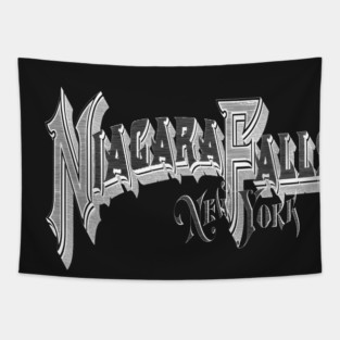 Vintage Niagara Falls, NY Tapestry