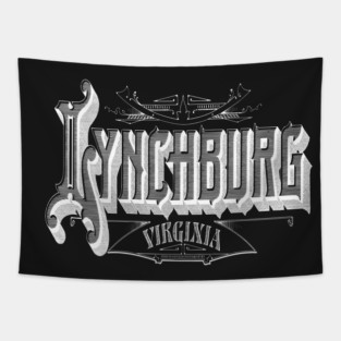 Vintage Lynchburg, VA Tapestry