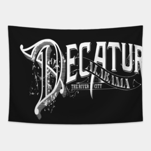 Vintage Decatur, AL Tapestry