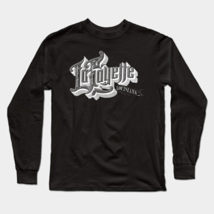 Vintage Lafayette, LA Long Sleeve T-Shirt