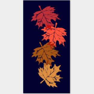 Autumn Leaves Posters and Art