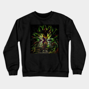 Lotus flower Crewneck Sweatshirt
