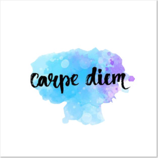 Carpe Diem - sieze the day Posters and Art