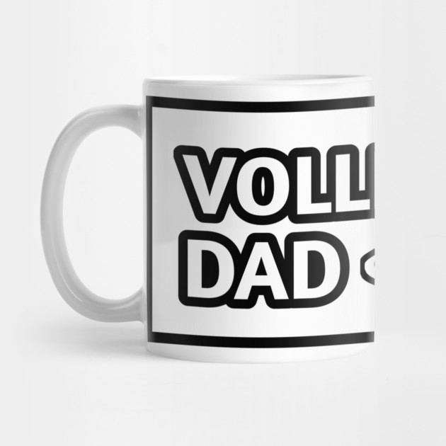 Volleyball dad , Gift for Volleyball players With Mustache by BlackMeme94