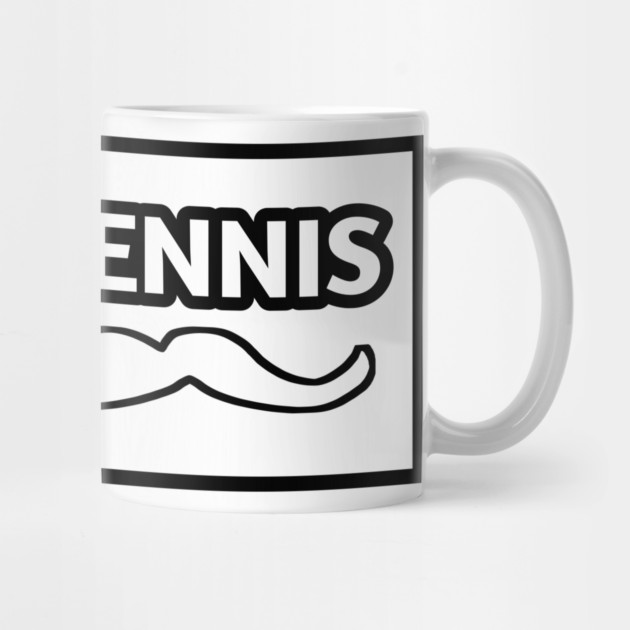 Table tennis dad , Gift for table tennis players With Mustache by BlackMeme94