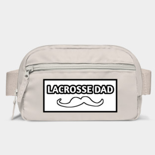 Lacrosse dad , Gift for Lacrosse players With Mustache Bag