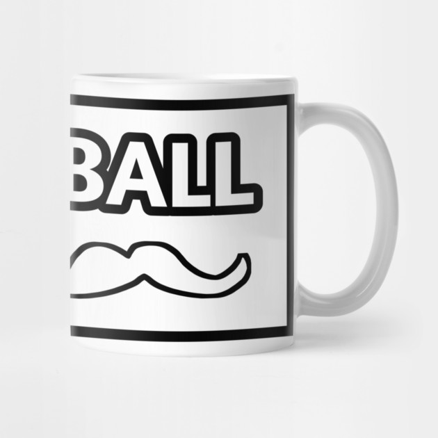 Handball dad, Gift for Handball players With Mustache by BlackMeme94