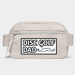 Disc Golf Dad, Gift for Disc Golf Players With Mustache Bag