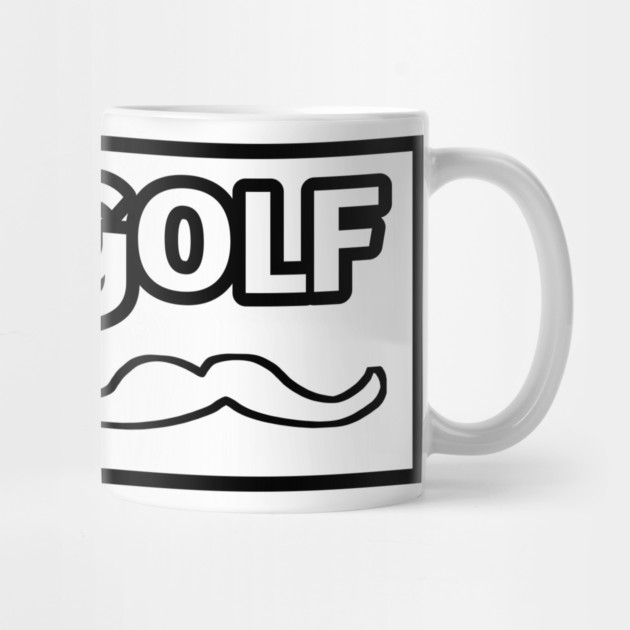 Disc Golf Dad, Gift for Disc Golf Players With Mustache by BlackMeme94