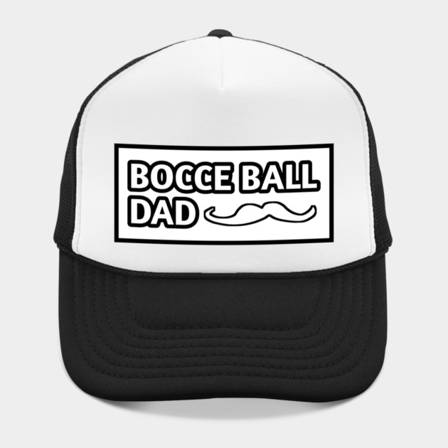 Bocce Ball Dad, Gift for Bocce Ball Players With Mustache by BlackMeme94