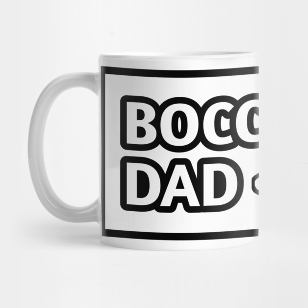 Bocce Ball Dad, Gift for Bocce Ball Players With Mustache by BlackMeme94