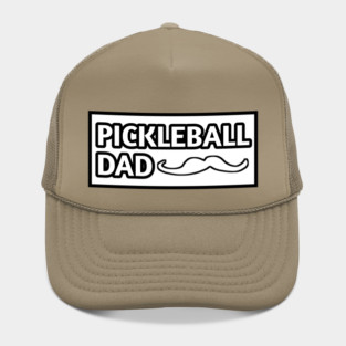 Pickleball Dad, Gift for Pickleball Players With Mustache Hat