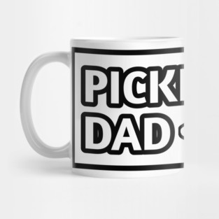 Pickleball Dad, Gift for Pickleball Players With Mustache Mug