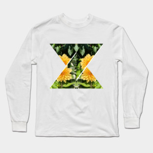 Yellow flower X Long Sleeve T-Shirt