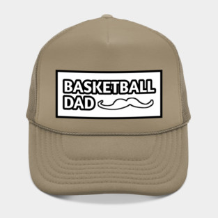 Basketball Dad, Gift for Basketball Players With Mustache Hat