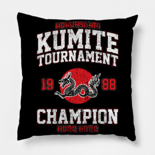Kumite Tournament 1988 Champion Pillow