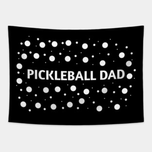 Pickleball Dad, Gift for Pickleball Players Tapestry