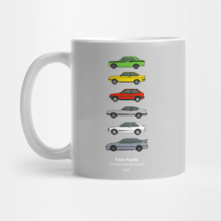 Fast Fords classic car collection Mug