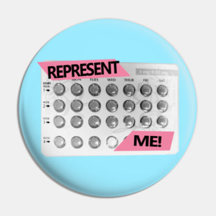 Represent Me! Pin