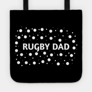 Rugby Dad, Gift for Rugby Players Tote