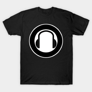 Headphones Symbol T-Shirt